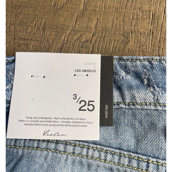 KanCan Women’s Mid Rise 2” Jean Shorts - Picture 8 of 8
